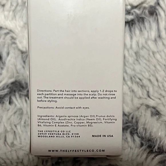 The Lyfestyle Co. Detox Hair Serum Split Ends/Dry Scalp - Picture 6 of 7